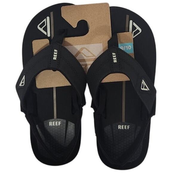 Reef Little Shaper Flip Flops Kids size 9/10 NWT - Picture 1 of 7
